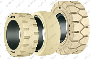 Цельнолитая шина для погрузчика суперэластик Emrald Индия 6.50-10